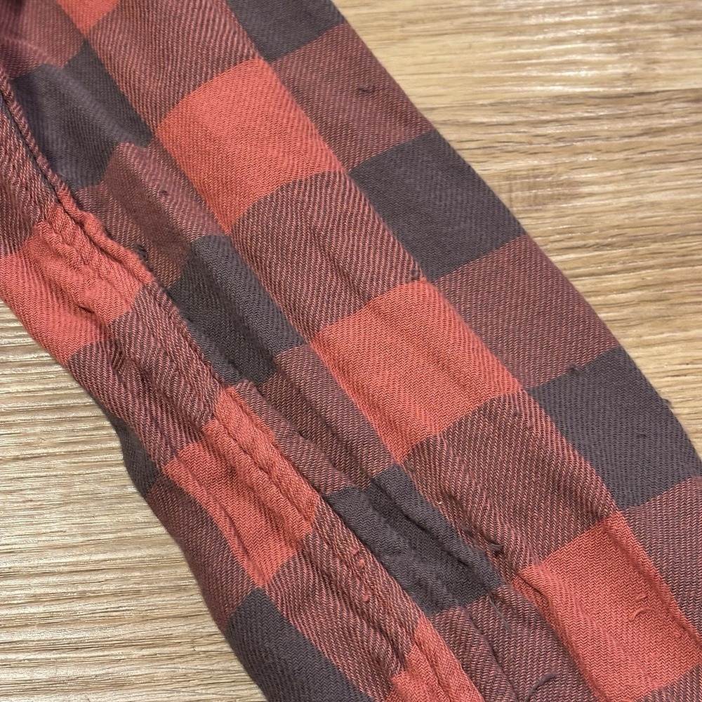 Polo Ralph Lauren Flannel Shirt Men's Small Buffalo Plaid‎ Red/Black Lumberjack - Picture 9 of 15